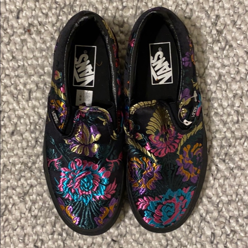 Vans limited edition slip ons